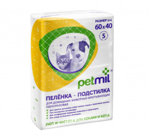 Petmil 60х40 5 pcs.