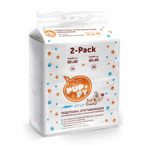 MY PUPPY 60х60 2-pack 60 pcs.