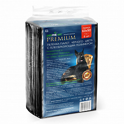 Petmil WC Premium black 60х90 15 pcs.